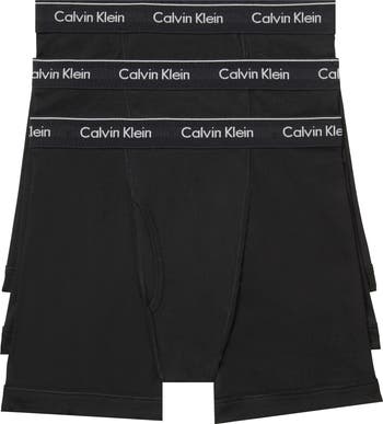 Calvin Klein Classics 3 Pack Cotton Boxer Briefs Nordstrom