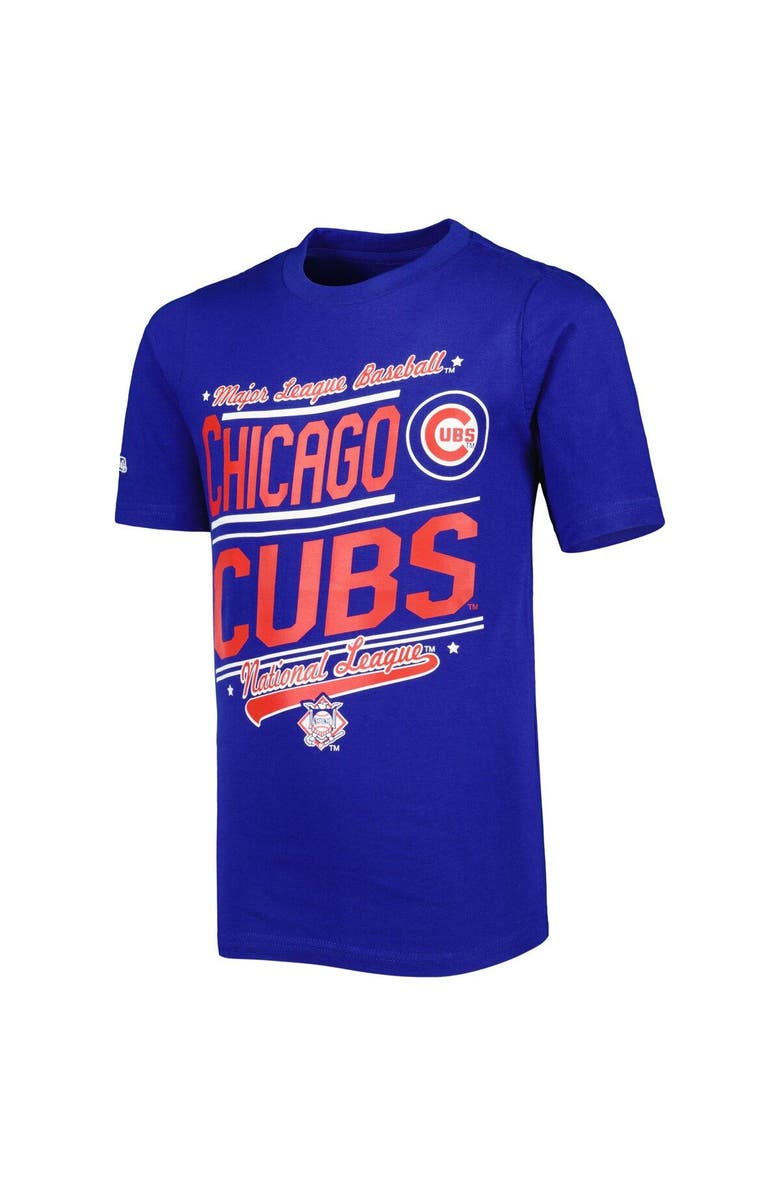 STITCHES Youth Stitches Royal/White Chicago Cubs Combo T-Shirt Set, Alternate, color, 