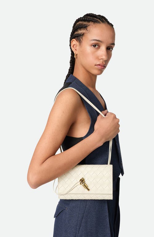 Bottega Veneta Andiamo Intrecciato Leather Slim Shoulder Bag