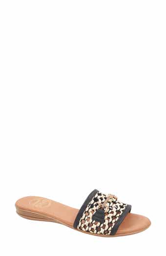 André Assous Niles Crystal Bit Slide Sandal