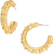 Karine Sultan Bohemian Hoop Earrings