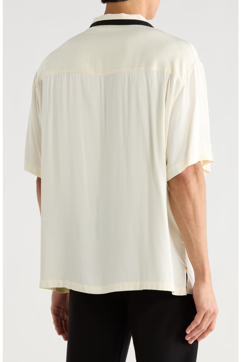 Efino Short Sleeve Button-Up Shirt, Alternate, color, WHISPER WHITE