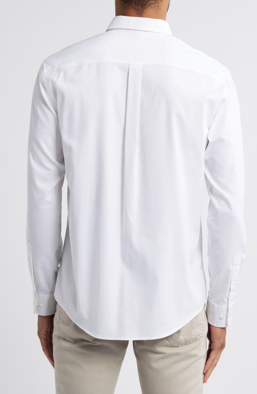 Johnnie-o Travis Button-down Shirt In White