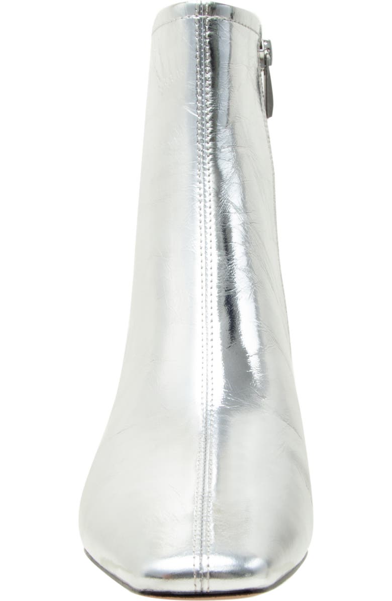 Linea Paolo Wrenly Block Heel Bootie, Alternate, color, Silver
