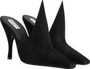 Alaïa Pointed Toe Heeled Mule