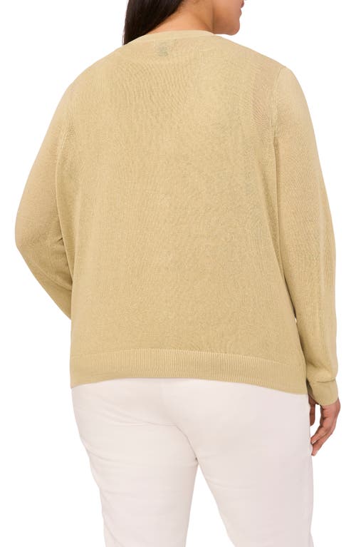 Halogenr Halogen(r) V-neck Cardigan In Soft Sage