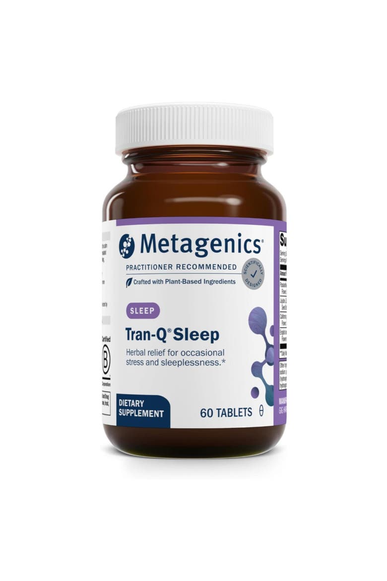 Tran-Q Herbal Sleep Support Tablets 60 Tablets, Main, color, None