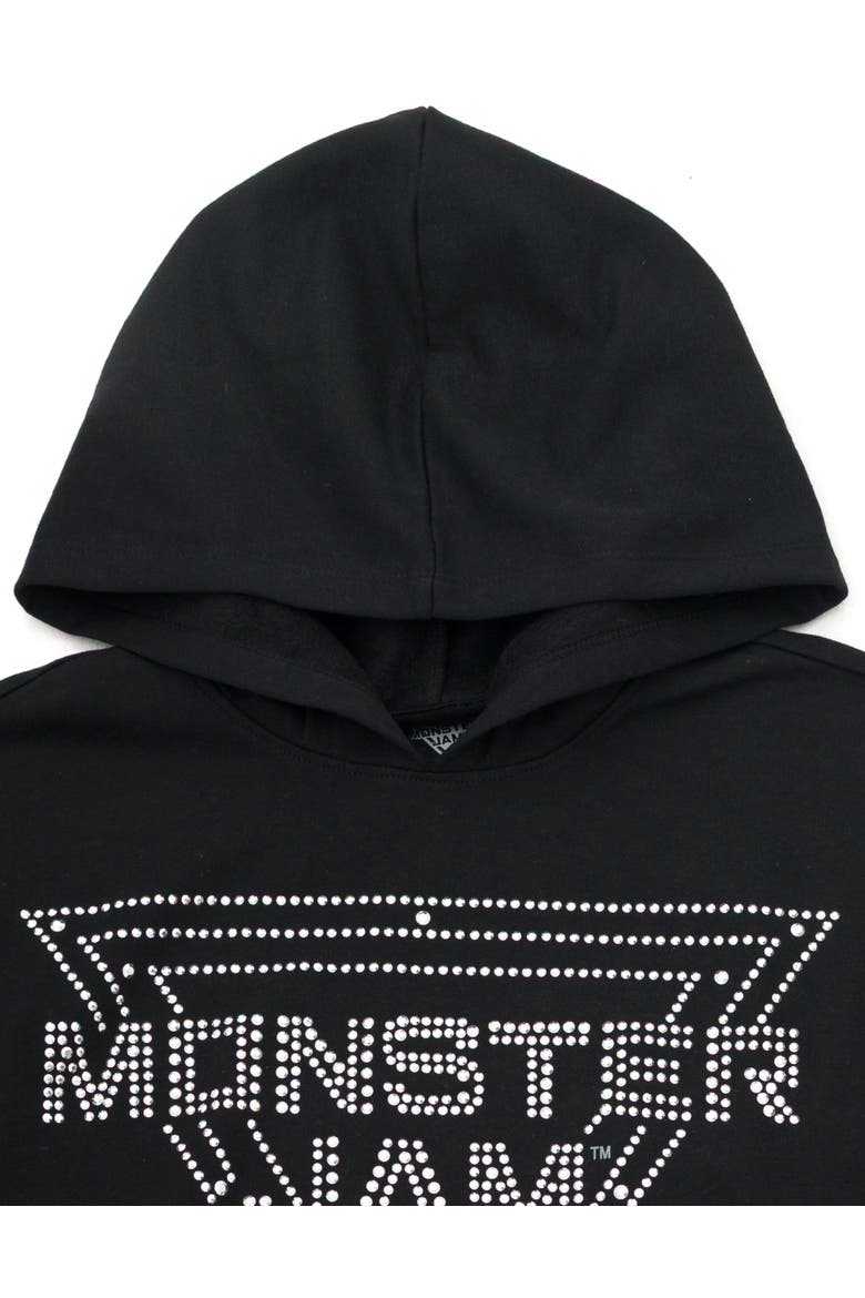 Pullover Hoodie, Alternate, color, Silver Black