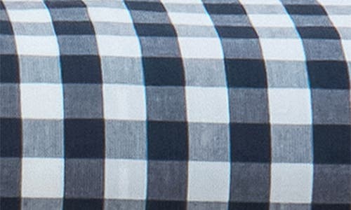 Petite Plume Signature Collection Gingham Sheet Set In Blue