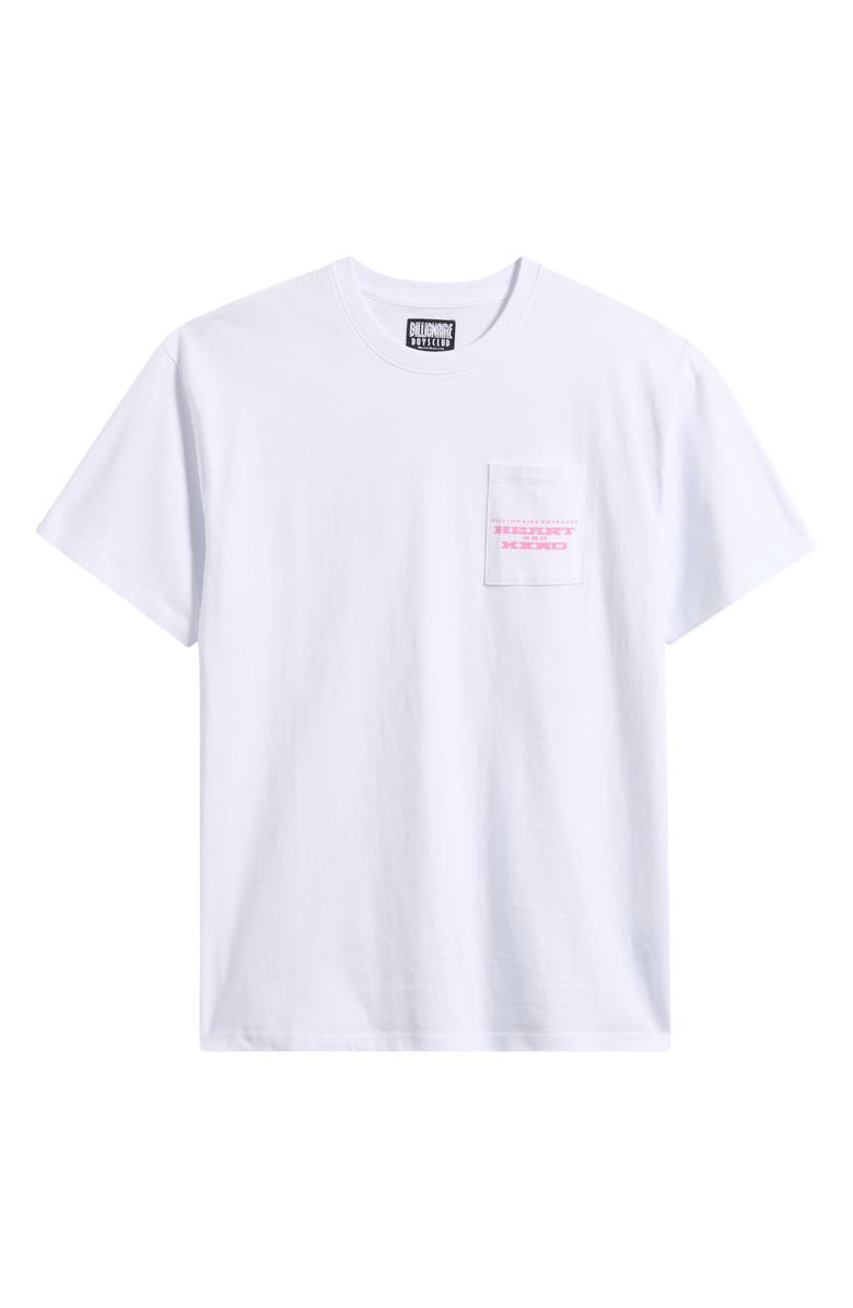 Billionaire Boys Club Heart Graphic T-Shirt, Alternate, color, White