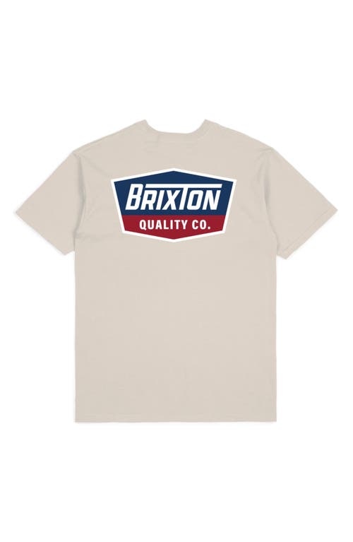 Brixton Regal Cotton Logo Graphic T-shirt In Multi