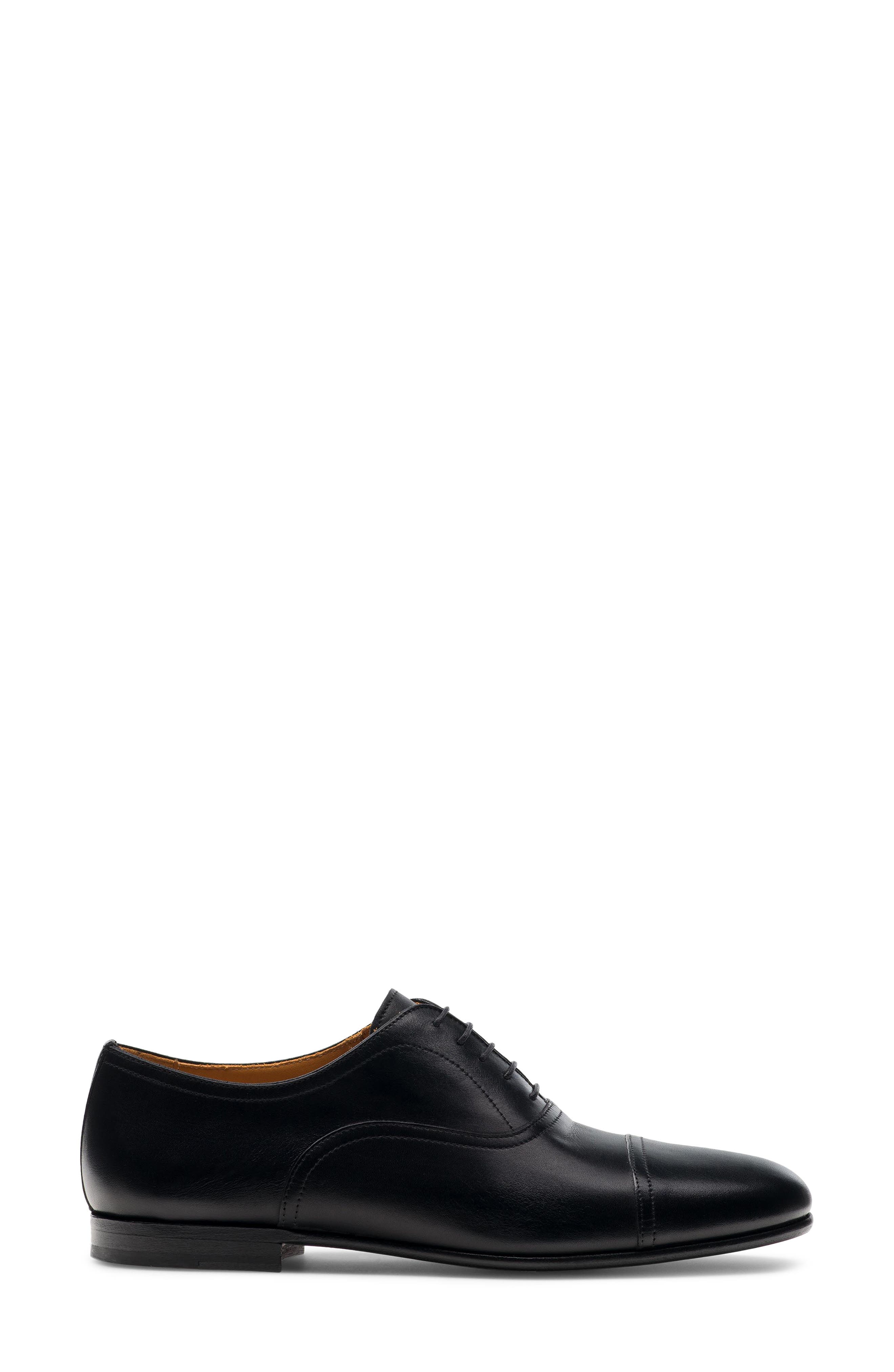 Magnanni Elena Cap Toe Oxford, Alternate, color, Black