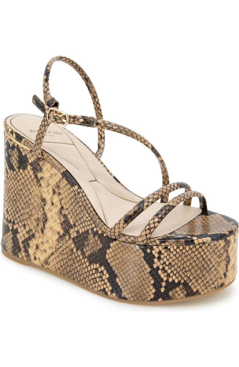 Kenneth Cole New York Tatiana Platform Wedge Sandal, Main, color,