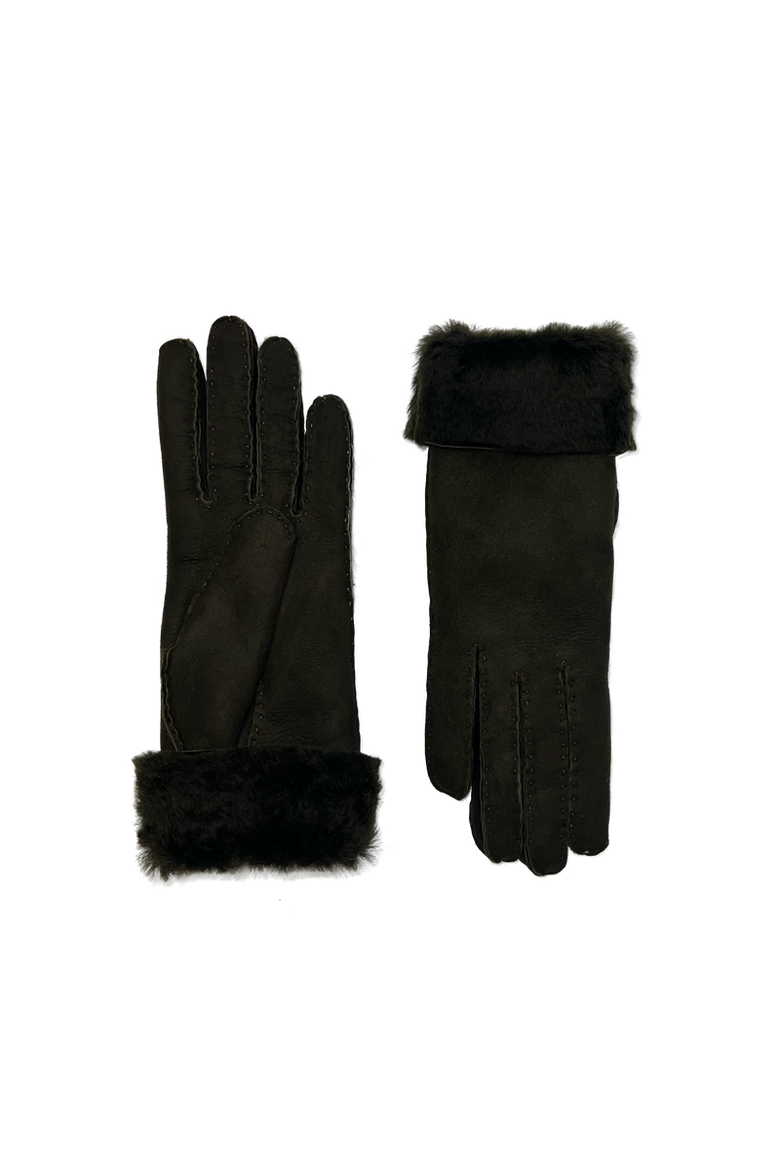 Denise Shearling Glove, Main, color, Kaki
