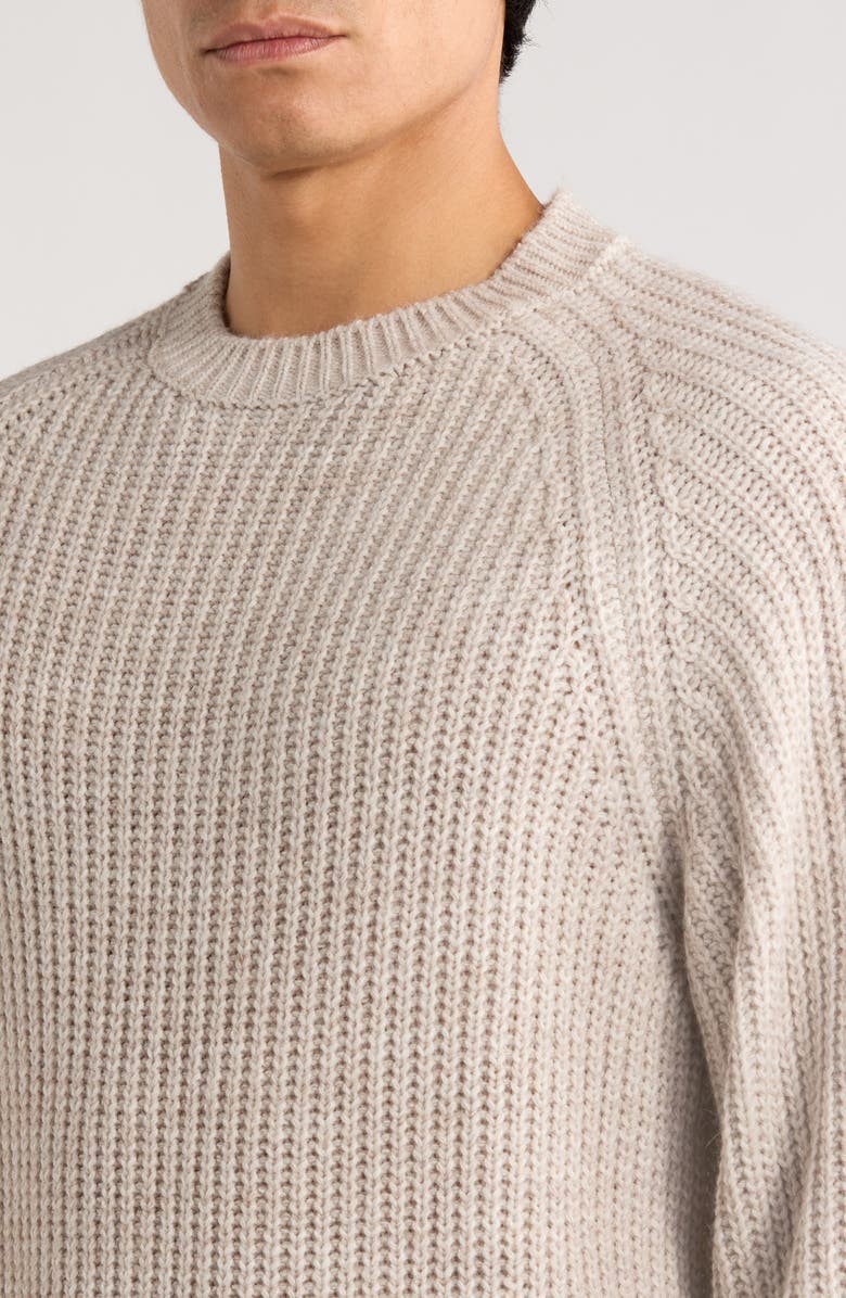 Carhartt Work In Progress Firth Oversize Ribbed Crewneck Sweater, Alternate, color, White