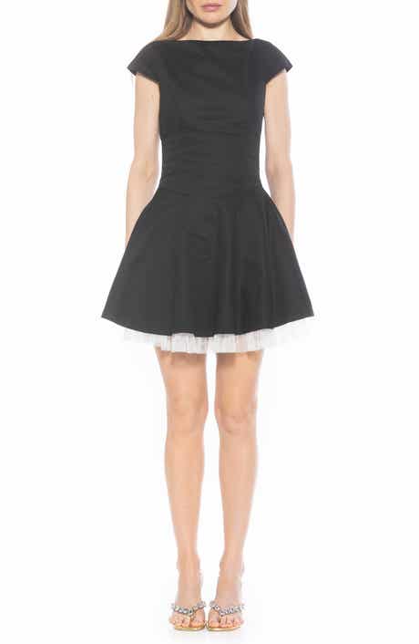 Alexia Admor Aleena Boat Neck Minidress