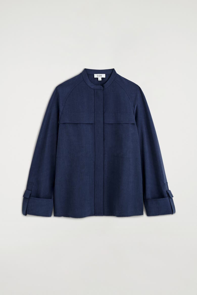 Fluid Utility Shirt, Alternate, color, NAVY