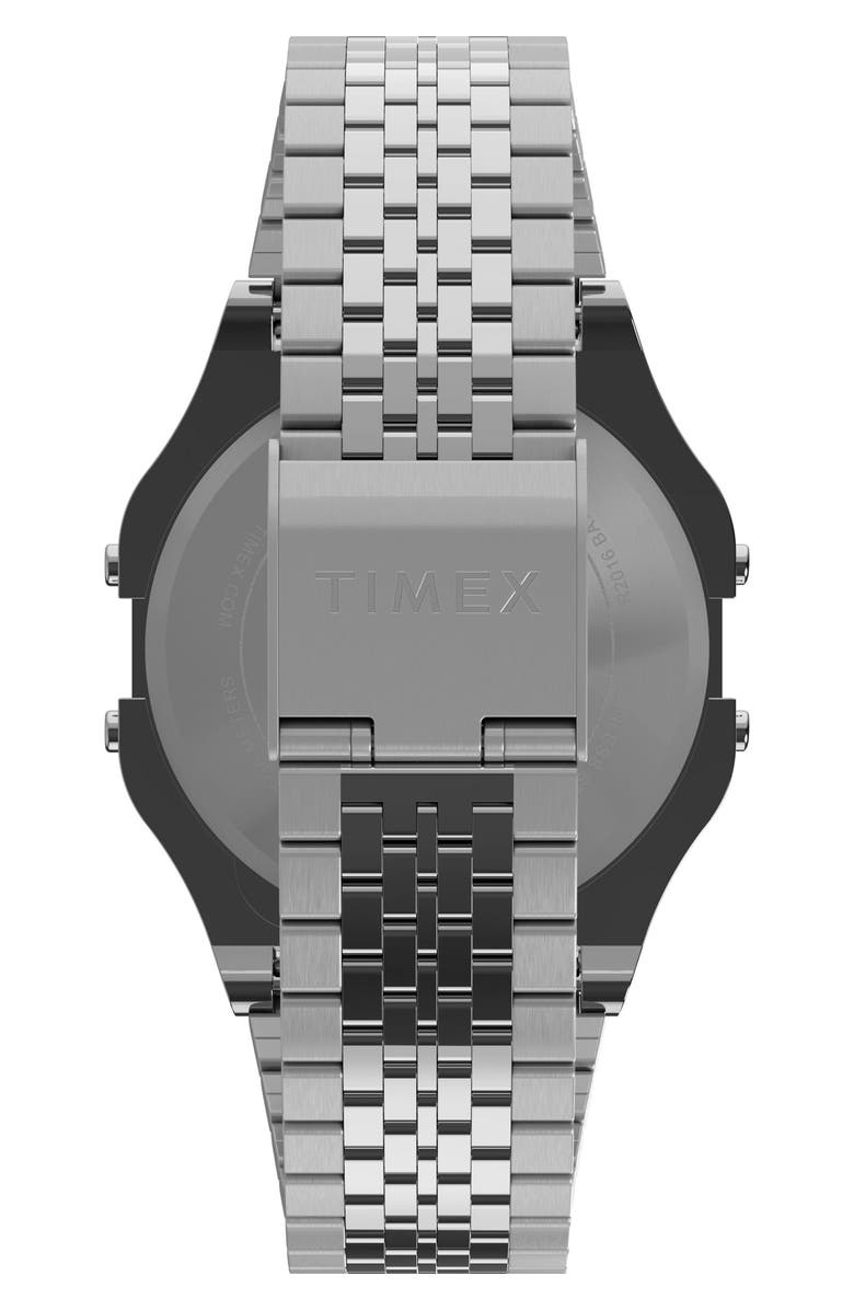 Timex<sup>®</sup> x Peanuts<sup>®</sup> T80 75th Anniversary Edition Bracelet Watch, 34mm, Alternate, color, Stainless Steel