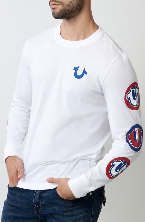 TRUE RELIGION TRUE RELIGION POP LONG SLEEVE GRAPHIC T-SHIRT