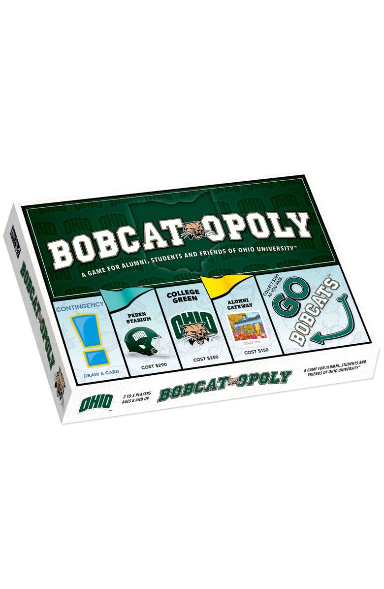 Late for the Sky Bobcat Opoly Ohio Univ Family Board Game Ages 8+, Alternate, color, 