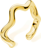 Lucy Quartermaine Splash Ear Cuff in 925 Sterling Silver