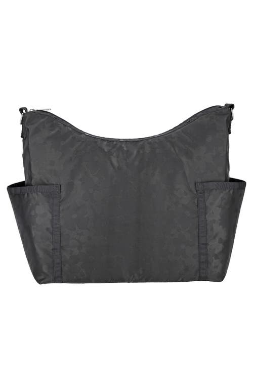 Lesportsac Zip Bucket Shoulder Bag In Black