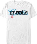 Crooks & Castles Men's Overlay Script Logo Graphic T-Shirt