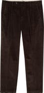 Massimo Alba Strallo2 Pleated Stretch Cotton Corduroy Trousers