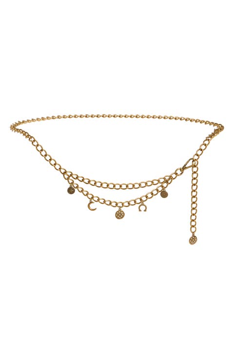 Spencer Charm Chain Belt