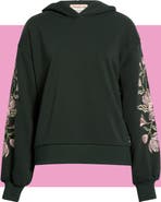 Scotch & Soda Embroidered Hooded Sweatshirt