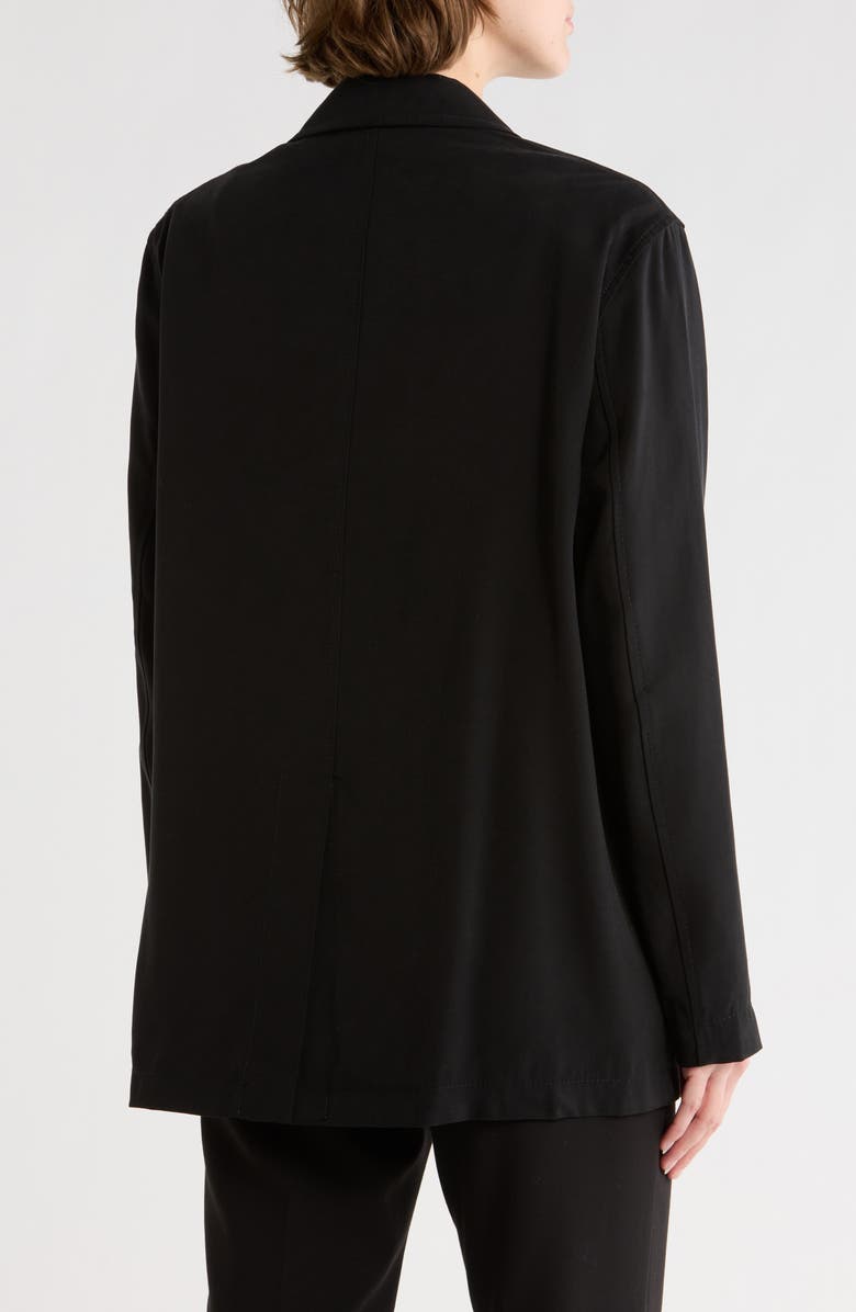 MAX STUDIO Single Button Blazer, Alternate, color, Black