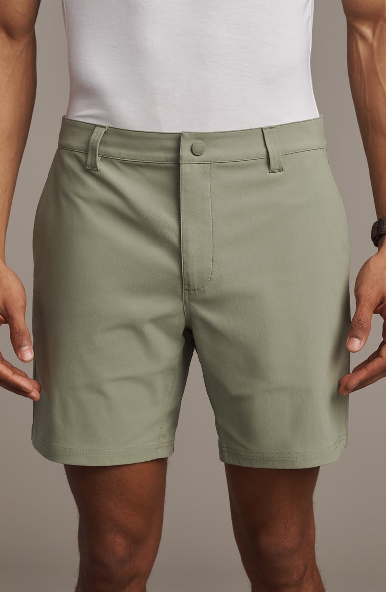 Rhone 7" Commuter Shorts, Main, color, Green Sage