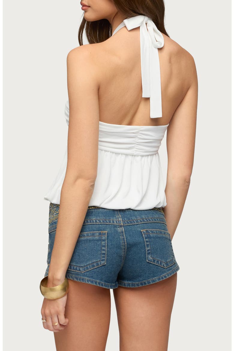 Kristina Halter Top, Alternate, color, CREAM
