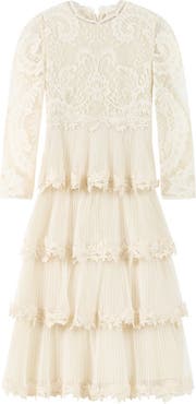 Marlo Kids Peggy Lace Midi Dress