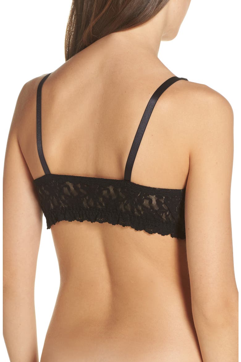 Signature Lace Nursing Bralette, Alternate, color, BLACK