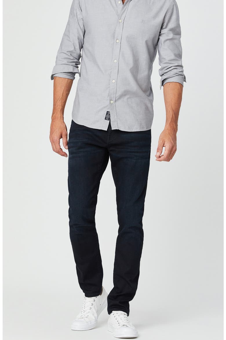 Matt Relaxed Straight Leg Jeans, Alternate, color, DARK INDIGO