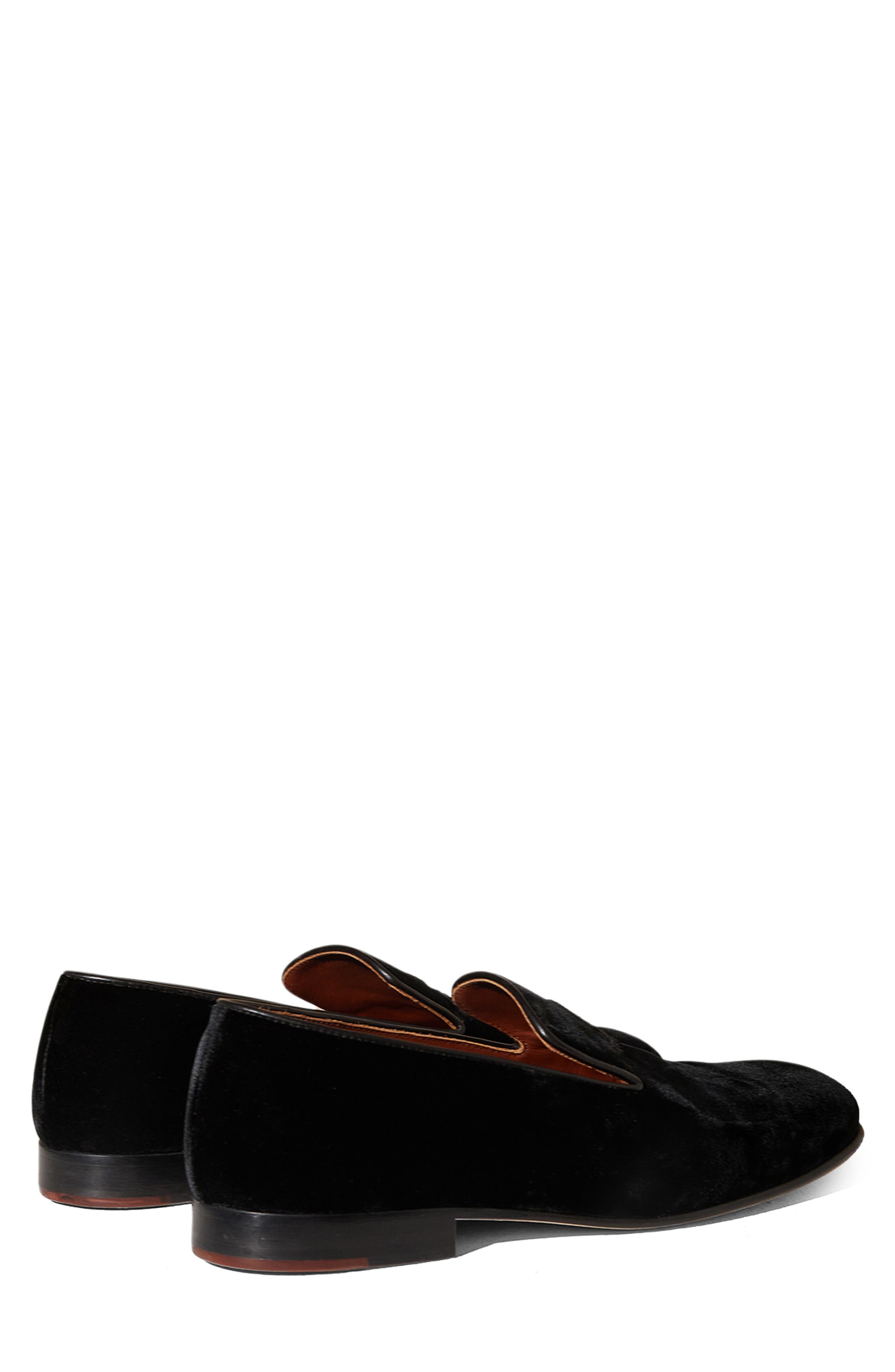 Loro Piana Logo Anagram Smoking Slipper, Alternate, color, 
