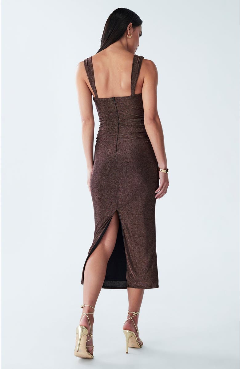 BWLDR Myran Dress, Alternate, color, Rose Gold