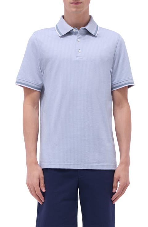 Speckled Bird's Eye Cotton Polo