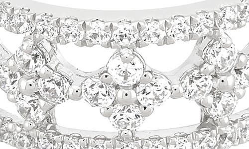 Frankie & Zoe 10k White Gold Lab Grown Diamond Band Ring In Gold
