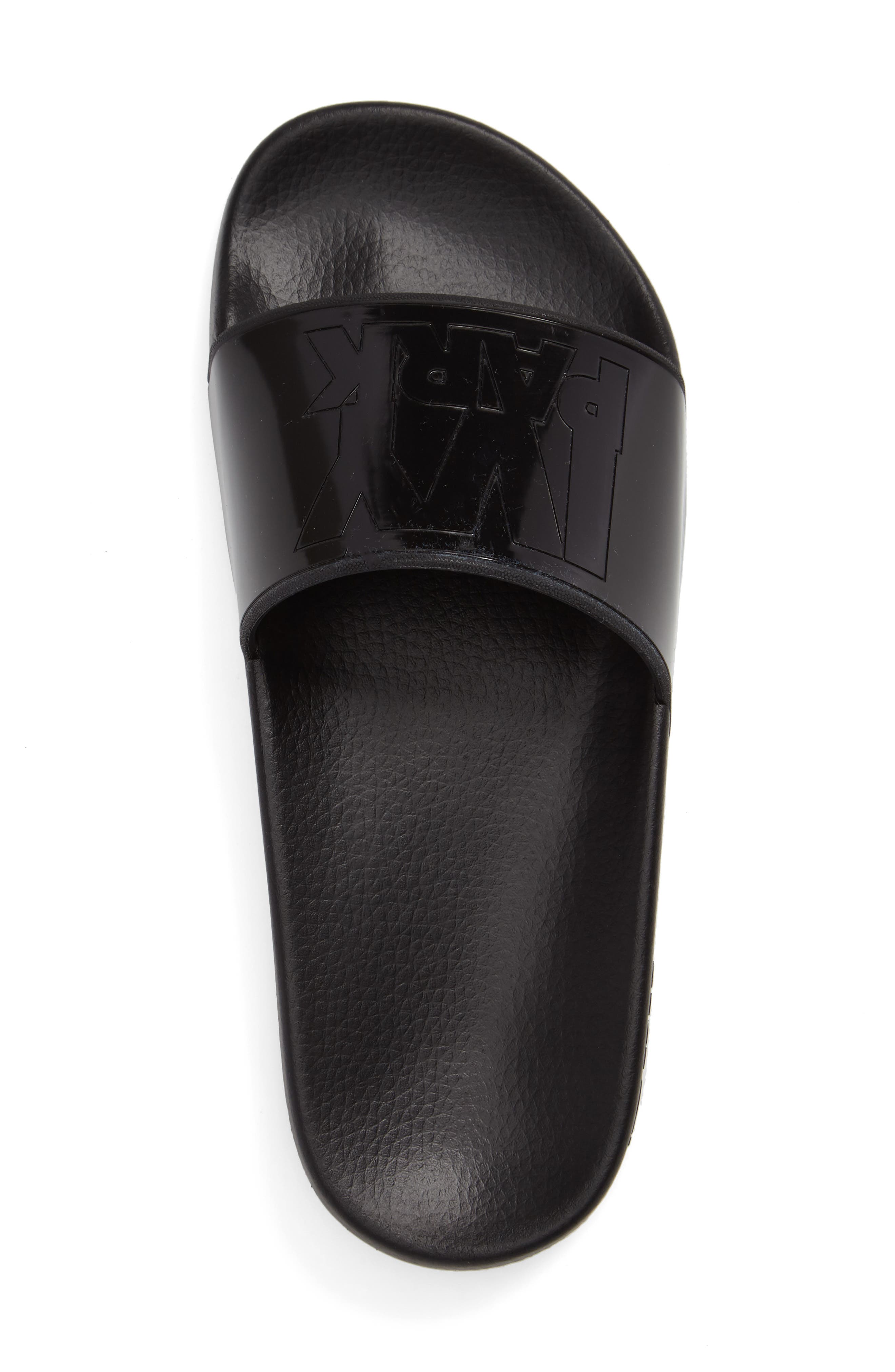 IVY PARK<sup>®</sup> Glossy Logo Slide Sandal, Alternate, color, 