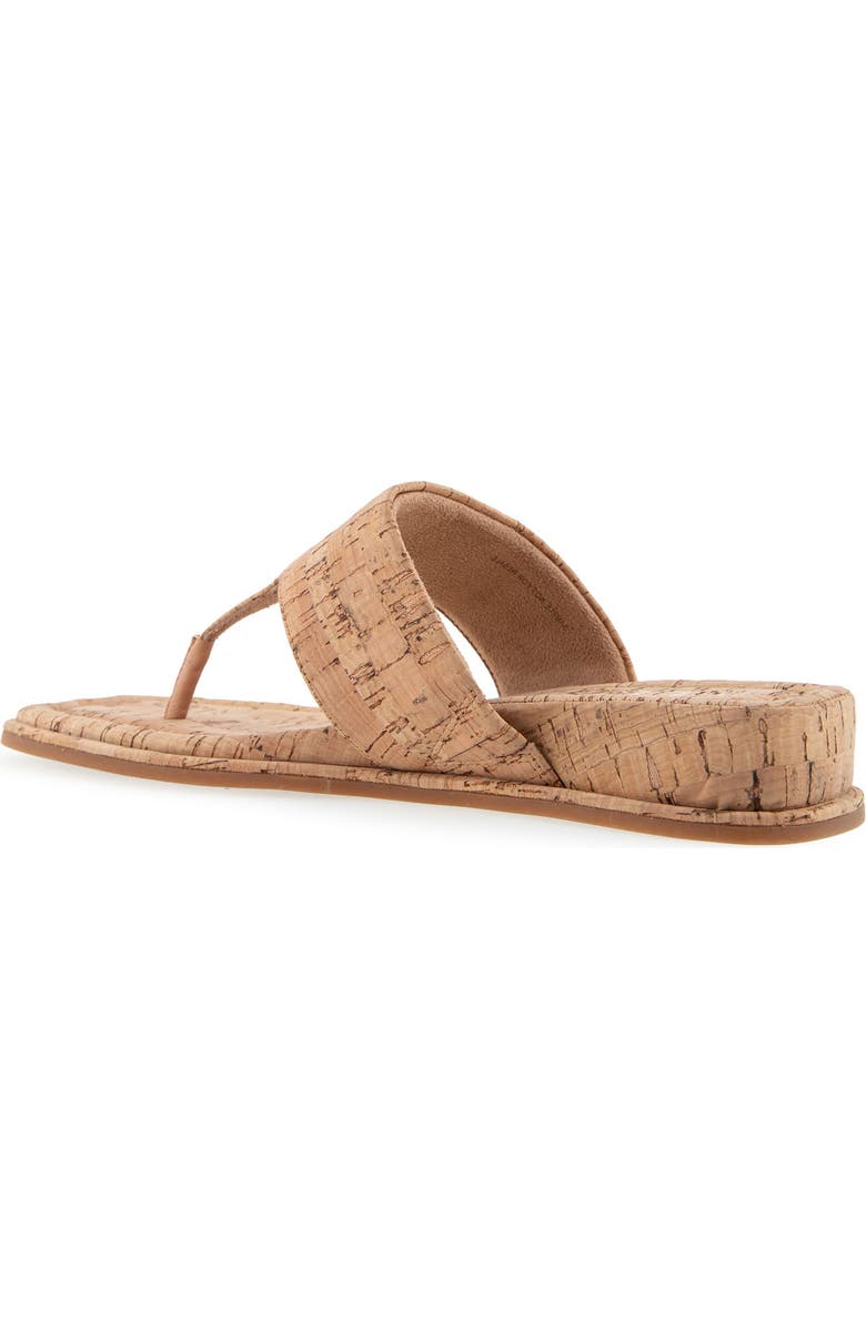 Aerosoles Barry T-Strap Sandal, Alternate, color, Cork Combo