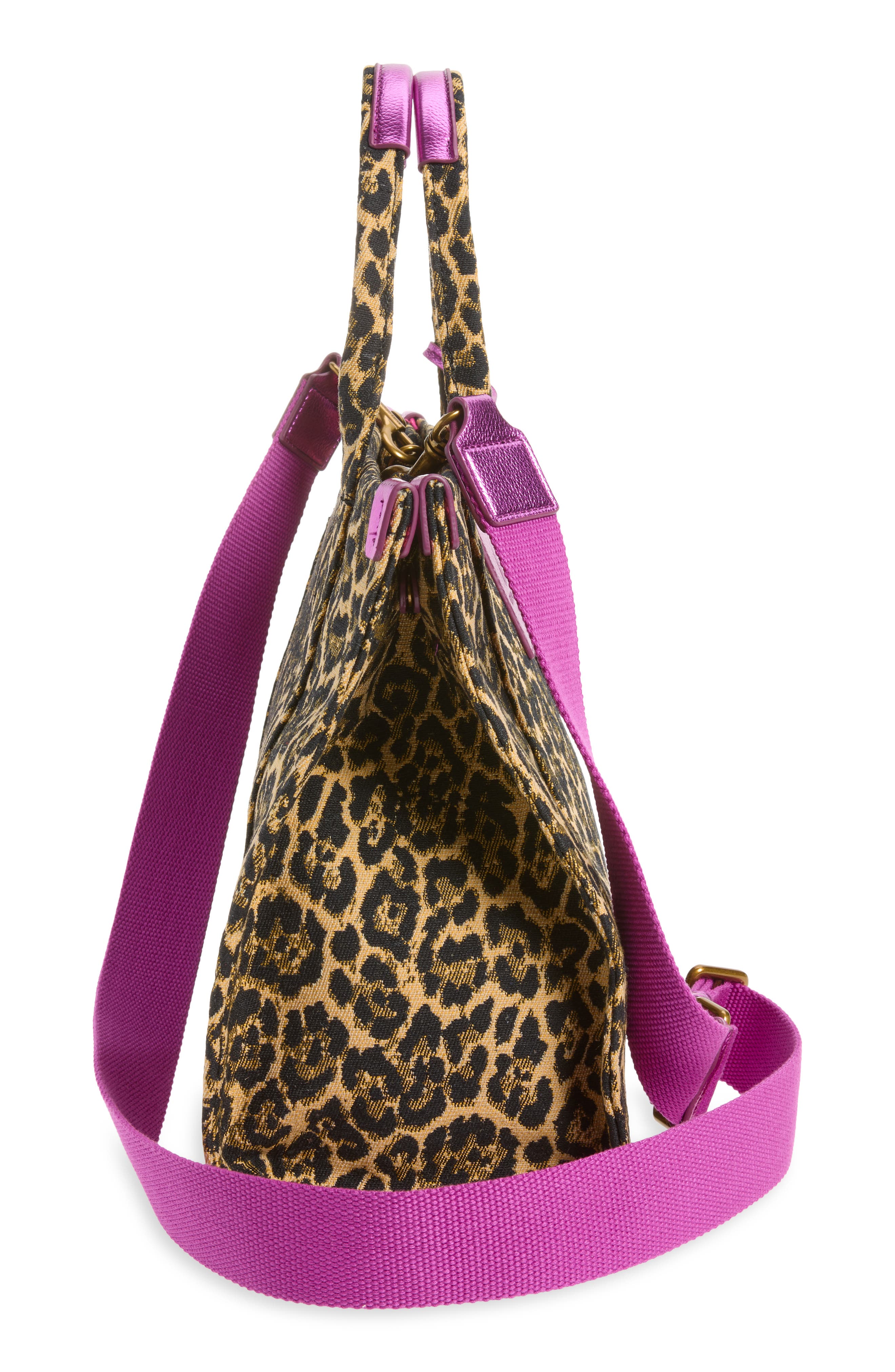 Kurt Geiger London Southbank Cotton Canvas Tote, Alternate, color, Open Brown