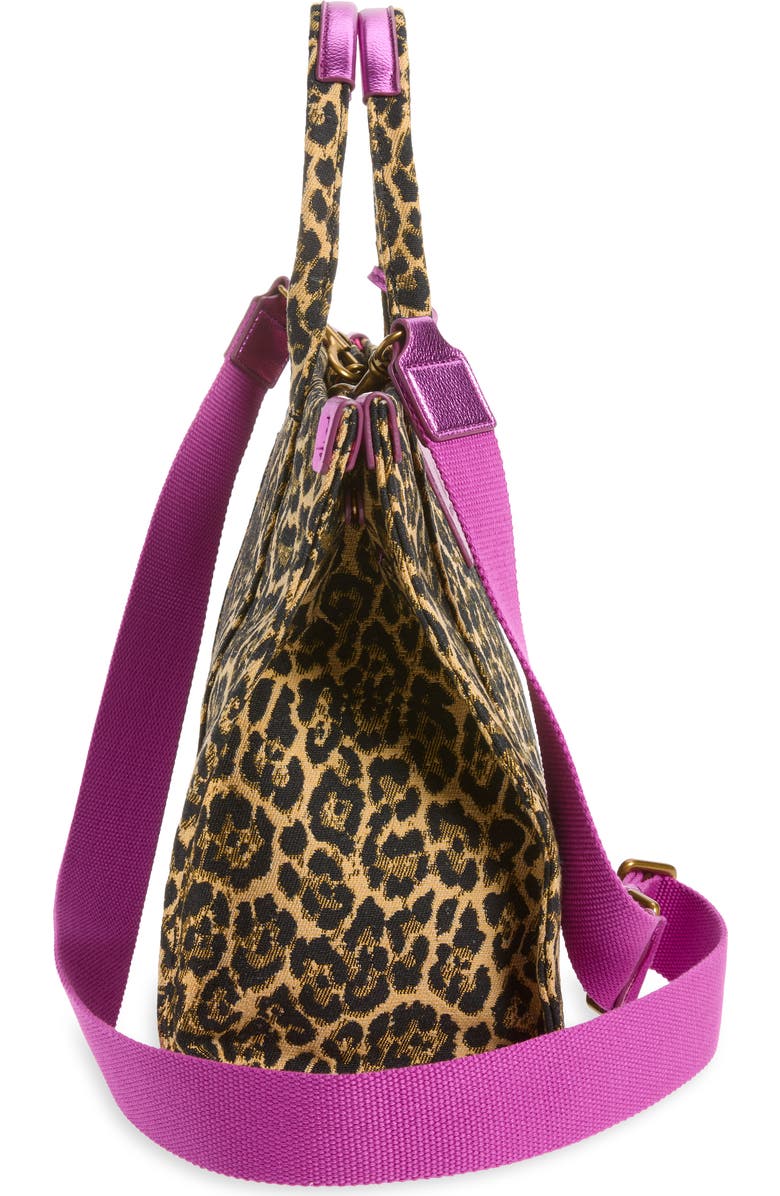 Kurt Geiger London Southbank Cotton Canvas Tote, Alternate, color, Open Brown