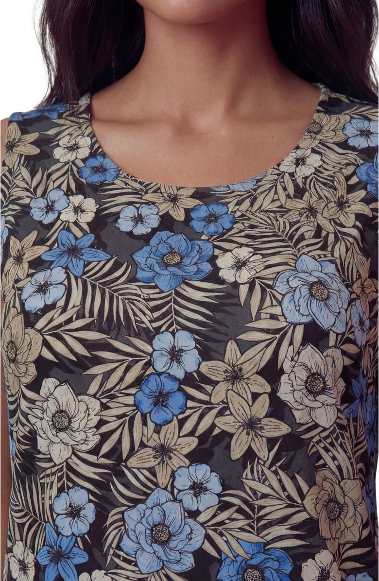 Lords of Harlech Tropical Mix Womens Muscle Tank, Alternate, color, Tropical Mix Black