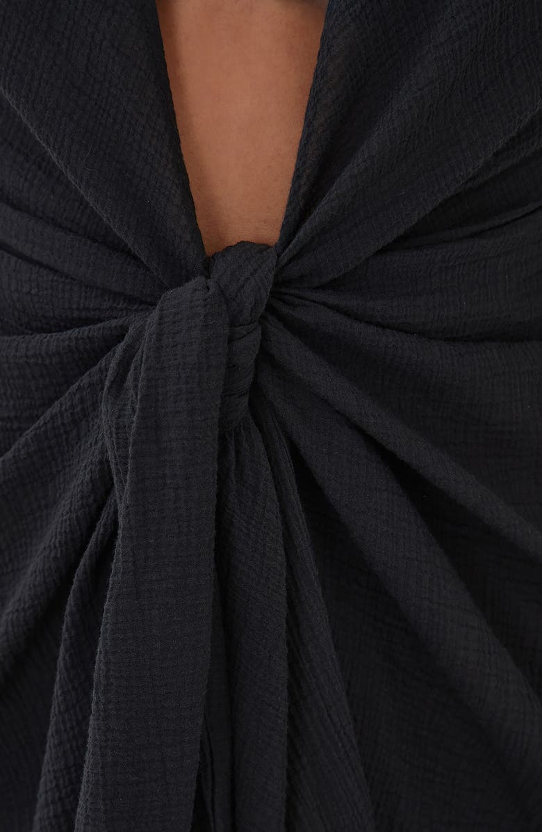 ViX Paula Hermanny Mita Short Cover-Up Minidress, Alternate, color,