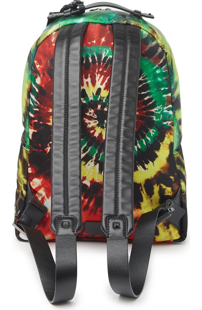 Valentino Tie Dye Backpack, Alternate, color,