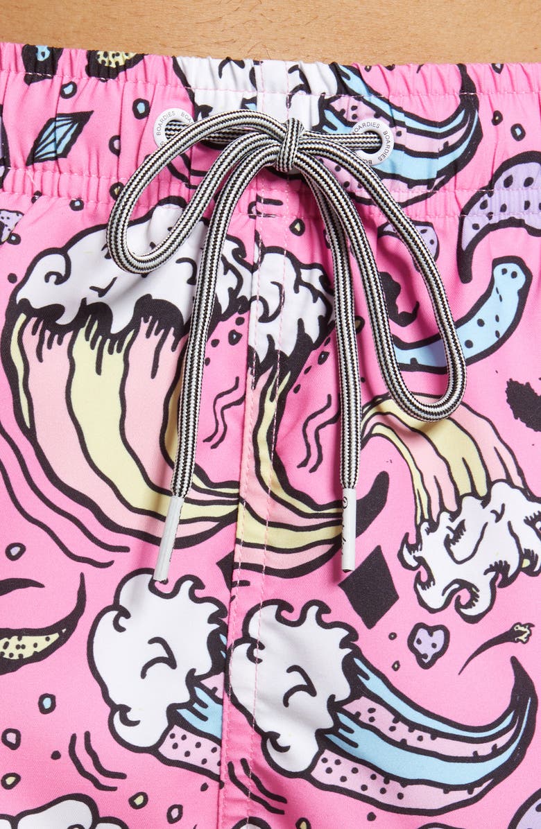 Boardies Wavey Days Mid Swim Trunks, Alternate, color,