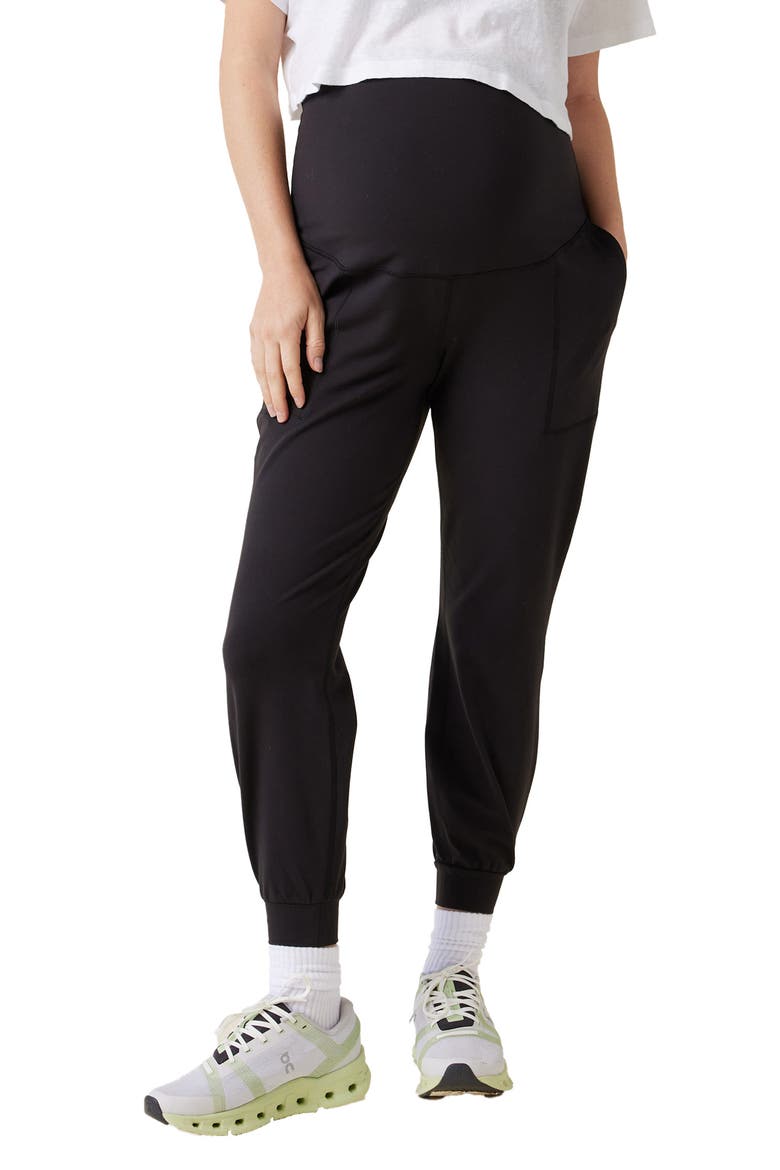 The Ultimate Maternity Joggers, Main, color, BLACK