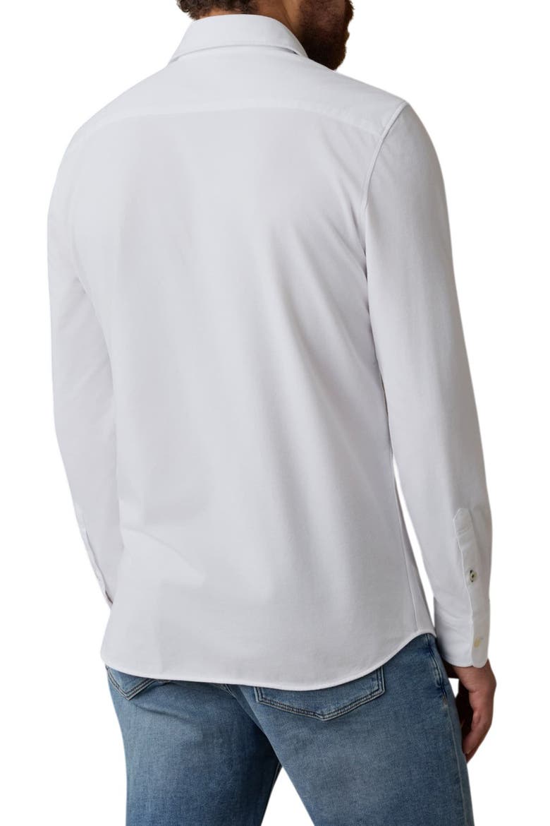 Costa Piqué Shirt, Alternate, color, PURE WHITE